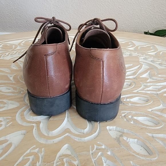 Ariat Oxford Leather Lace Up Sz 6.5 - Picture 2 of 9